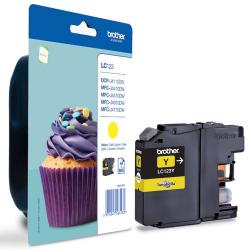 Касета с мастило Brother LC-123 Yellow Ink Cartridge for MFC-J4510DW