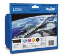 Касета с мастило Brother LC-985 BK-C-M-Y VALUE BP Ink Cartridge Set