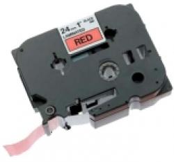 Касета за етикетен принтер Brother TZe-451 Tape Black on Red, Laminated, 24mm, 8 m - Eco