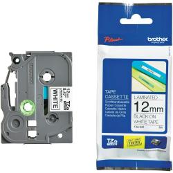 Касета за етикетен принтер Brother TZe-231 Tape Black on White Laminated 12mm - Eco
