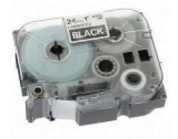 Касета за етикетен принтер Brother TZe-355 Tape White on Black, Laminated, 24mm, 8 m - Eco