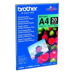 Хартия за принтер Brother BP71GA4 Premium Plus Glossy Photo Paper 20 Sheets