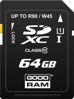 SD/флаш карта GOODRAM SDC64GXCUHS1GRR10 :: 64 GB SDXC карта