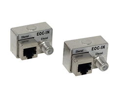 Мрежов аксесоар ENCONN EOC-AN-IN :: 100 Mbps Ethernet Over Coax екстендър, 200 м