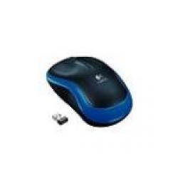 Мишка LOGITECH M185 WL-NB-BLACK+BLUE