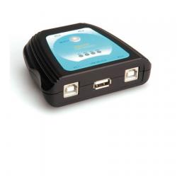 Кабел/адаптер Manual Switch USB2.0 1A-4B, Roline 14.01.2334