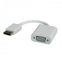 Кабел/адаптер Adapter DP M - VGA F, v1.2 HiRes, Roline 12.03.3146