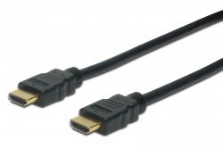 Кабел/адаптер ASSMANN AK-330107-020-S :: HDMI 1.4 кабел, 4K Ultra HD 3840x2160, 3D, ARC, Ethernet канал, 2.0 м