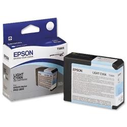 Касета с мастило Epson Light Cyan (80 ml) for Stylus Pro 3800
