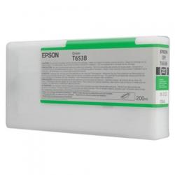 Касета с мастило Epson T653B Green Ink Cartridge (200ml)