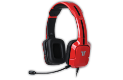 Mad Catz TRITTON KUNAI RED :: Stereo геймърски слушалки за PC, Mac и мобилни у-ва, червени