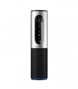 Уеб камера Logitech ConferenceCam Connect, Full HD, Up To 6 Seats, Portable AIO, Bluetooth, Remote Control, Black & Silver