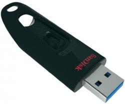 USB флаш памет USB памет SanDisk Ultra USB 3.0, 64GB, Черен