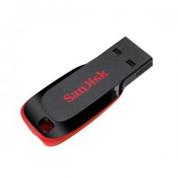 USB флаш памет USB памет SanDisk Cruzer Blade, 16GB, USB 2.0, Черен-Червен