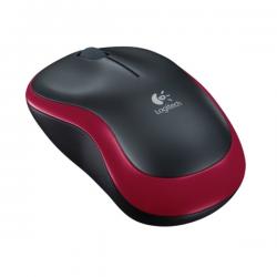 Мишка Mouse Logitech M185 Wireless for NB, Black+Red
