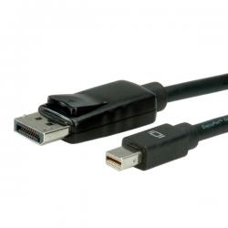 Кабел/адаптер VALUE 11.99.5635 :: DisplayPort кабел, DP M - Mini DP M, 2.0 м