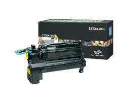 Тонер за лазерен принтер Lexmark C792X1YG C-X792 Yellow Return Programme 20K Print Cartridge