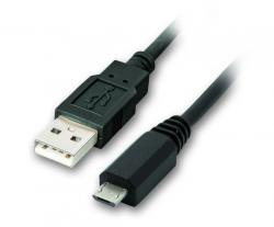 Кабел USB 2.0 AM - Micro USB M 2.5A - CU271-0.5m