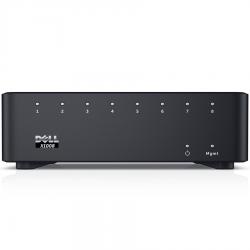 Комутатор/Суич Dell Networking X1008 Smart Web Managed Switch, 8x 1GbE ports, AC or POE powered
