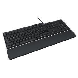 US-Euro-QWERTY-Dell-KB-522-Wired-Business-Multimedia-USB-Keyboard-Black