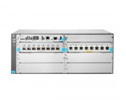 Комутатор/Суич HPE Aruba Networking 5406R 8-port 1-2.5-5-10GBASE-T PoE+ - 8 port SFP+ (No PSU) v3 zl2 Switch