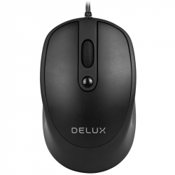 Мишка Оптична кабелна мишка Delux M366