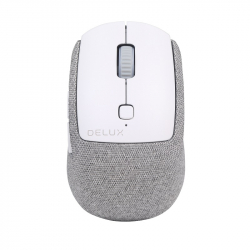 Мишка Безжична/Bluetooth v5.0 мишка Delux M520DB сив