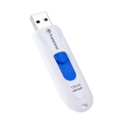 Transcend 128GB, USB3.1, Pen Drive, Capless, White