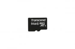 SD/флаш карта Transcend 64GB micro SDXC UHS-I, 300x (with adapter, Class 10)