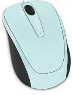 MICROSOFT-Wireless-Mobile-3500-Aqua-Blue-Gloss