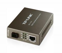 Медия конвертор Конвертор TP-LINK MC111CS, 10/100M RJ45 към 100M SM SC влакно, Tx1550/ Rx1310nm,