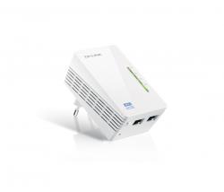 Пауърлайн продукти Адаптер за мрежа TP-LINK TL-WPA4220, AV600, 2x10-100Mbit портове