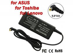 Адаптер за лаптоп (Зарядно за лаптоп) 19V 3.42A 65W букса 5.5mm x 2.5mm