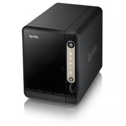 Мрежов сторидж (NAS/SAN) Мрежов сторидж ZyXEL NAS-326, за 2 диска, до 12TB, 1.3GHz, 512MB, Гигабит, USB3.0