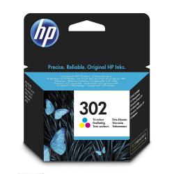 Касета с мастило HP 302 Tri-color Original Ink Cartridge на най-ниска цени