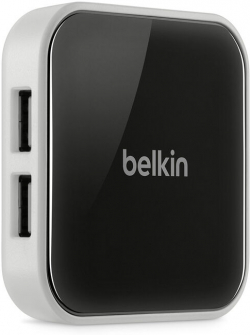 USB Хъб Belkin F4U022vsa, 7х USB-A, 480Mbps, Plug and play, Черен
