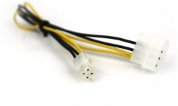 Адаптер Adapter Molex Male to 4Pin P4 ATX - CE309