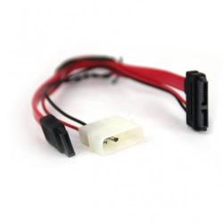 Кабел/адаптер Адаптер Adaptor SATA + Molex to SATA Power-Data for Slim DVD - CE361