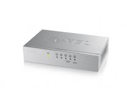 Комутатор/Суич ZyXEL GS-105B v3, 5-port 10-100-1000Mbps Gigabit Ethernet switch, desktop, metal housing