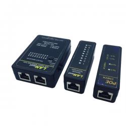 Инструмент/Тестер VALUE 13.99.3003 :: Multi-Network тестер за кабели, LAN-Coax-PoE