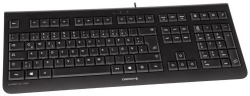 Клавиатура Жична клавиатура CHERRY KC 1000, кирилизирана,Черен
