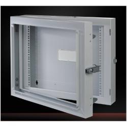Шкаф за техника - Rack MIRSAN MR.EKG12U.01 : Double -Section модул, Размери: 600x150x631, черен