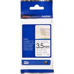 Paper-Tape-BROTHER-Continuous-3.5mm-BLACK-ON-WHITE-NON-LAMINATED