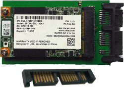 Хард диск / SSD Хард диск за лаптоп SSD 256GB 1.8" Micro SATA SSD Intel SSDMCEAC120A3