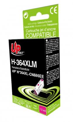Касета с мастило Глава съвместима Magenta No364XL HP Photosmart Plus, Premium, 12 ml