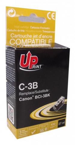Касета с мастило Мастилница UPRINT BCI3-BCI5-BCI6 CANON, Черен