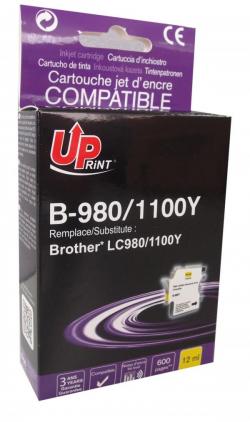 Patron-BROTHER-LC980-1100-YELLOW-12ml-600k-Uprint