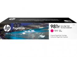 Касета с мастило HP 981Y Extra High Yield Magenta Original PageWide Cartridge