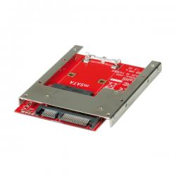 Кутия/Чекмедже за HDD ROLINE 11.03.1567 :: Адаптер, mSATA SSD към 2.5" SATA 22-pin