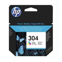 Касета с мастило HP 304 Tri-color Ink Cartridge